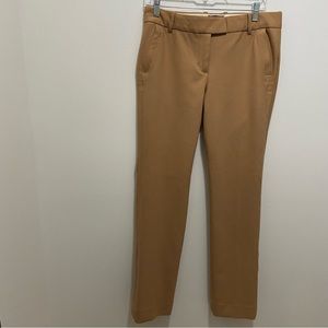 J. Crew Tan Campbell Trouser, size 6